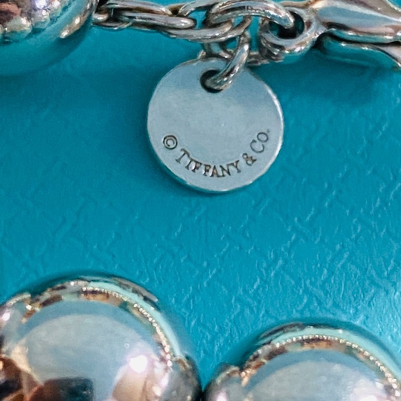 Tiffany & Co HardWear Ball Necklace 10mm 18” Sterling Silver 925 57g - Picture 3 of 9
